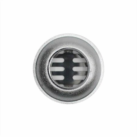 THRIFCO PLUMBING 1-1/2 Inch Shower Drain, Chrome Plated Zinc 4400148